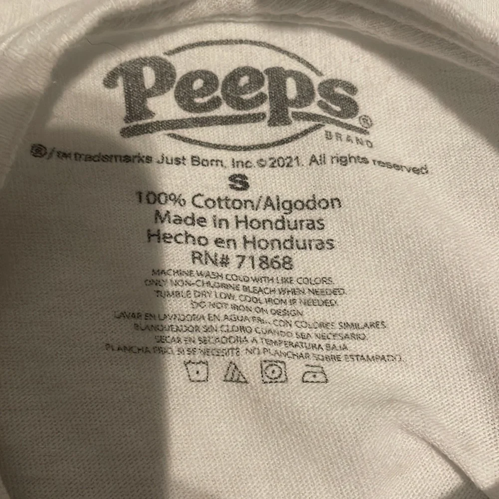 Peeps white t-shirt - Picture 3 of 3